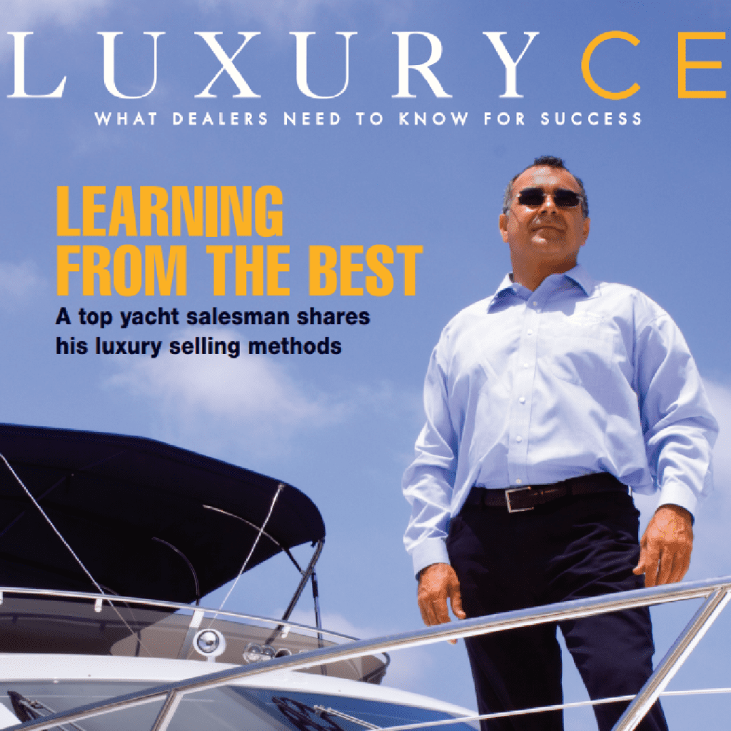 Magazine cover of Luxury CE
